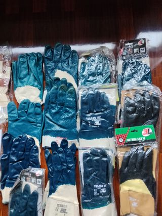 Guantes construcción, granja, caserío, tranporte,