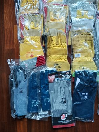 Guantes construcción, granja, caserío, tranporte,