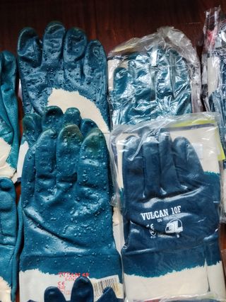 Guantes construcción, granja, caserío, tranporte,