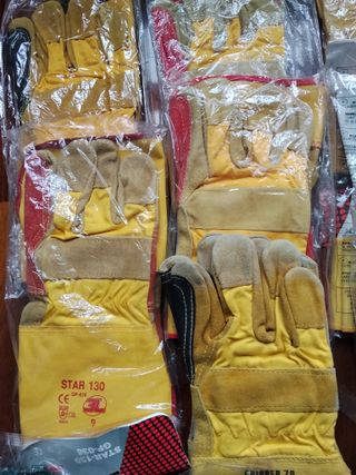 Guantes construcción, granja, caserío, tranporte,