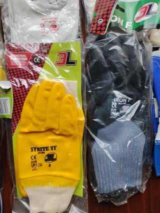 Guantes construcción, granja, caserío, tranporte,