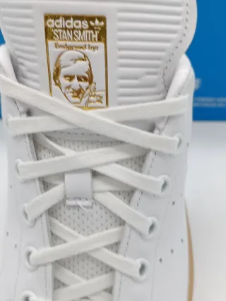 Adidas Stan Smith Bianche Oro Tg 36 2/3