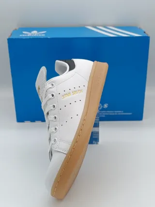 Adidas Stan Smith Bianche Oro Tg 36 2/3