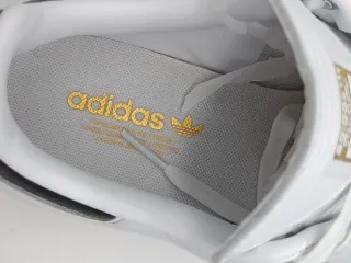 Adidas Stan Smith Bianche Oro Tg 36 2/3