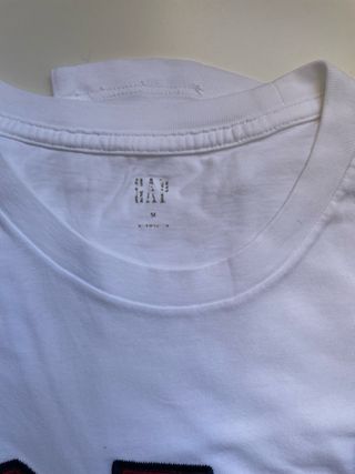 Lote 2 Camisetas hombre GAP con logo bordado
