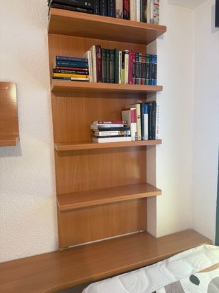 Dormitorio juvenil completo con colchón