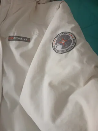 Anorak largo ICEPEAK blanco