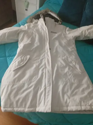 Anorak largo ICEPEAK blanco