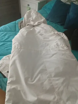 Anorak largo ICEPEAK blanco