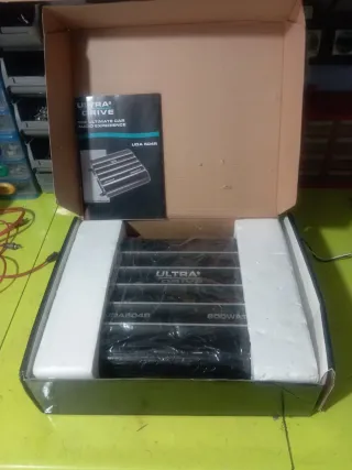 Amplificador 4 Canales Ultra Drive UDA504R 600W