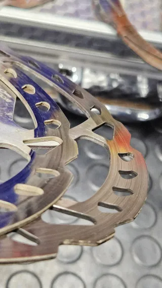 Coppia dischi freno Shimano 160mm