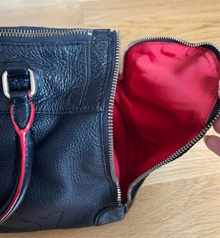 Bolso Purificación García Negro y Rojo