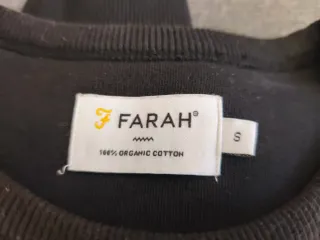 Jersey Farah cuello redondo negro talla S