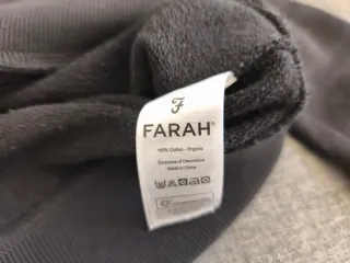 Jersey Farah cuello redondo negro talla S