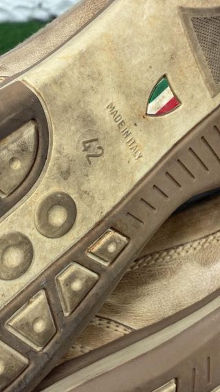 Scarpe Nerogiardini Beige/Marrone Uomo