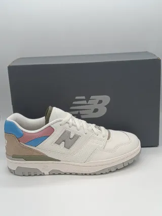 New Balance 550 Uomo Taglia 44 Bianca