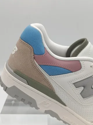 New Balance 550 Uomo Taglia 44 Bianca