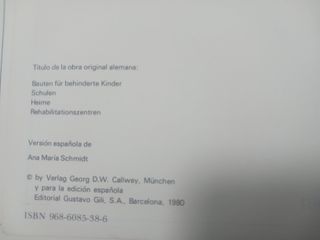 Edificios para minusválidos escuelas, residenci...