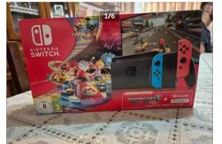 Nintendo Switch Completa Blu/Rosso