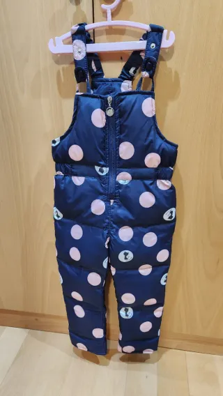Traje de nieve infantil 3-4 años