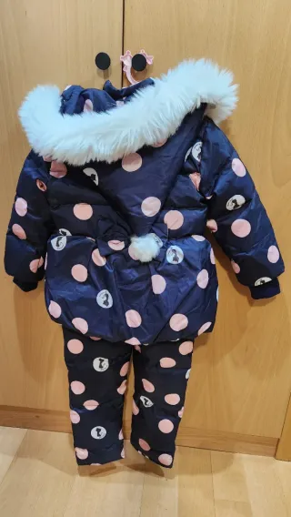 Traje de nieve infantil 3-4 años