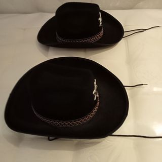 Sombrero de Sheriff Negro para Fiesta