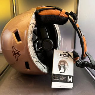 Casco Moto/Bici/Monopattino Rosa Metallizzato