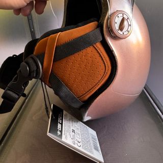 Casco Moto/Bici/Monopattino Rosa Metallizzato