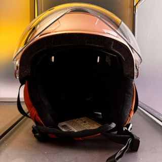 Casco Moto/Bici/Monopattino Rosa Metallizzato