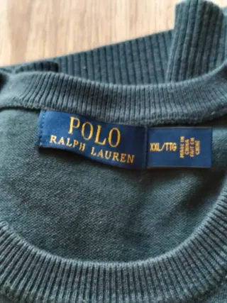 Jersey Polo Ralph Lauren Azul Marino Talla XL
