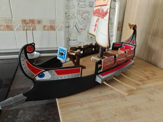 Barco  o galera Romano Playmobil