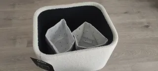 Puff borreguito blanco