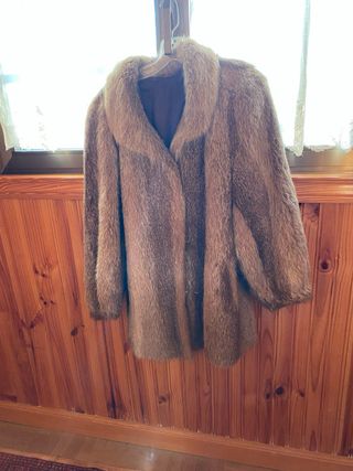Chaquetón piel zorro talla 46