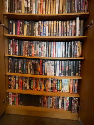 COLECCIÓN +200 películas VHS - Gran lote variado