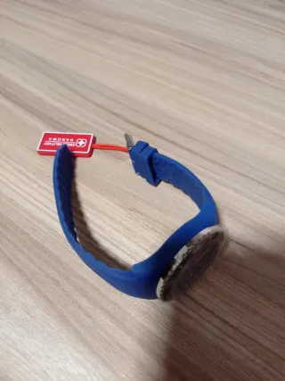 Reloj Militar Suizo Hanowa Azul