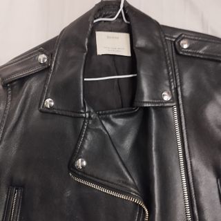 Chaqueta diseño Biker chupa Cuero Mujer Talla S