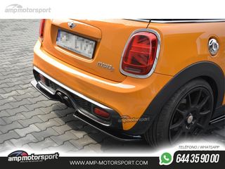 AÑADIDO DE DIFUSOR MINI COOPER S F56 2014-2017 NEGRO MATE