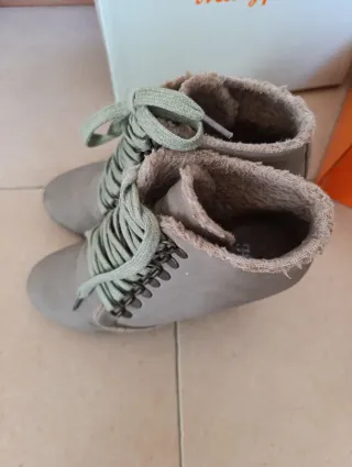 Botines Marypaz Beige Talla 38