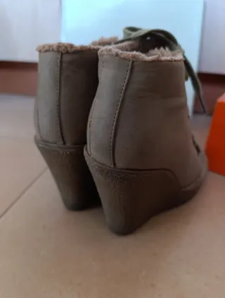 Botines Marypaz Beige Talla 38