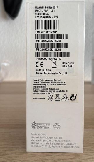 Huawei P8 Lite 2017 Negro