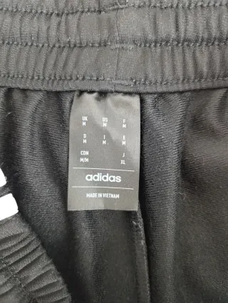 Pantalón Adidas Negro Largo