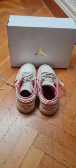 Nike Air Jordan 1 Low Mujer Blanco/Rosa