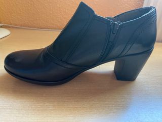 Botines Yokono Negros Piel Talla 37