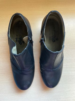 Botines Yokono Negros Piel Talla 37