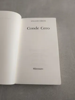 CONDE CERO - WILLIAM GIBSON