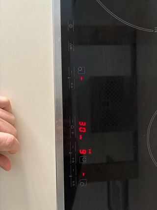 Placa de inducción apaisada