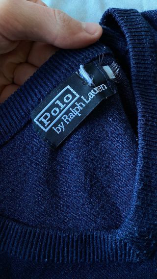 Jersey Polo Ralph Lauren Algodón Blue Size L