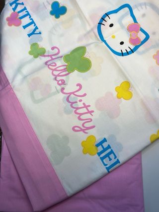 Juego de sábanas Hello Kitty