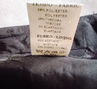 Falda negra invierno Purificación García T.38-40