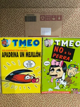 CÓMIC REVISTA TMEO lote diez números sueltos